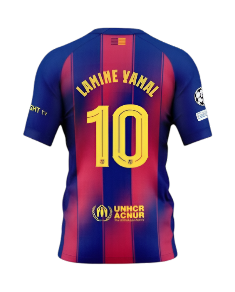 Lamine yamal barcelona jersey 2025 #10 rising star blaugrana heritage authentic design