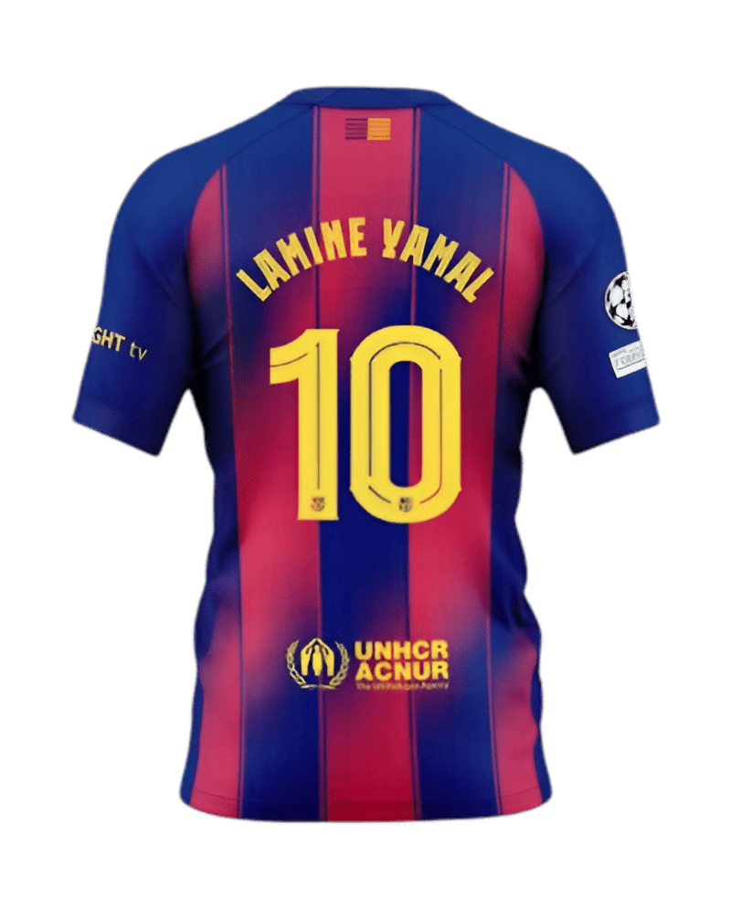 Barcelona Home Lamine Yamal jersey - 2025/2026 Fan Version - LEAKITS