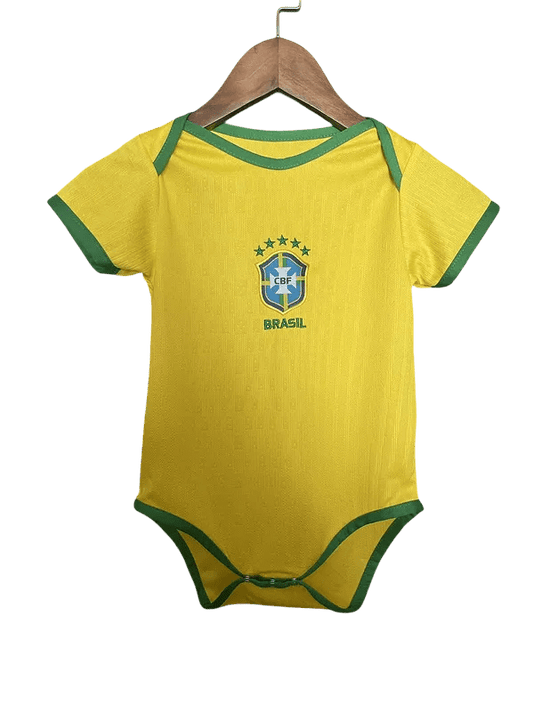 Brazil Baby jersey - 2025/2026 Home football jersey - LEAKITS