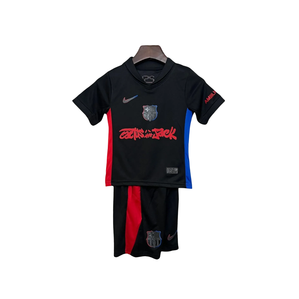 Cactus Jack Barcelona Kids Kit - 2025/2026 Travis Away - LEAKITS