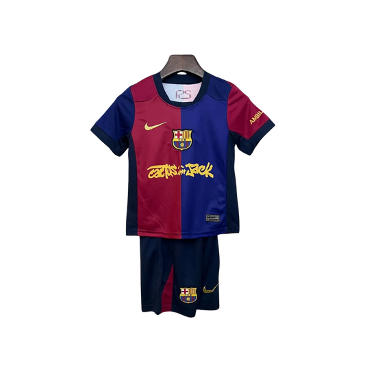 Cactus Jack Barcelona Kids Kit - 2025/2026 Travis Home - LEAKITS