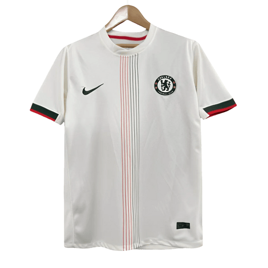 Chelsea away kit 25/26 fan version white red green stripes nike future season blues LEAKITS Store