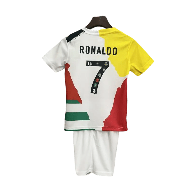 Cristiano Ronaldo All Club Mix Jersey - Kids 25/26 Limited Edition - LEAKITS