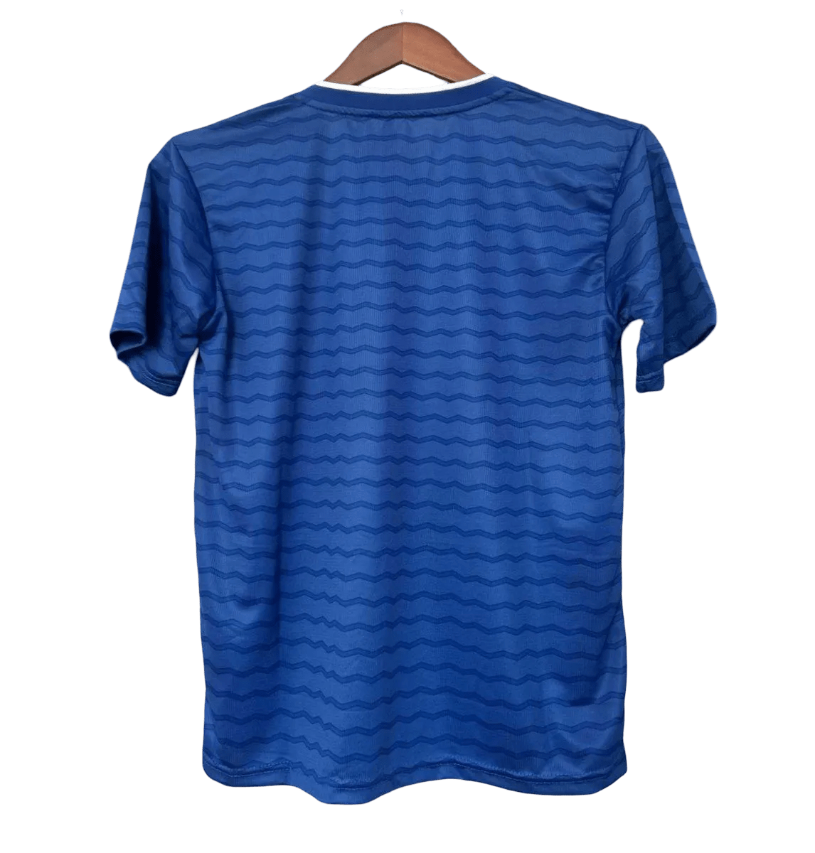 Everton fc jersey home fan version 25/26 royal blue wave authentic construction heritage