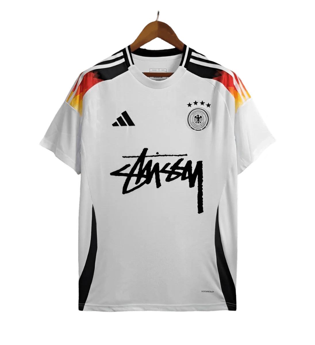 Germany Stussy Jersey Collaboration White Streetwear - LEAKITS