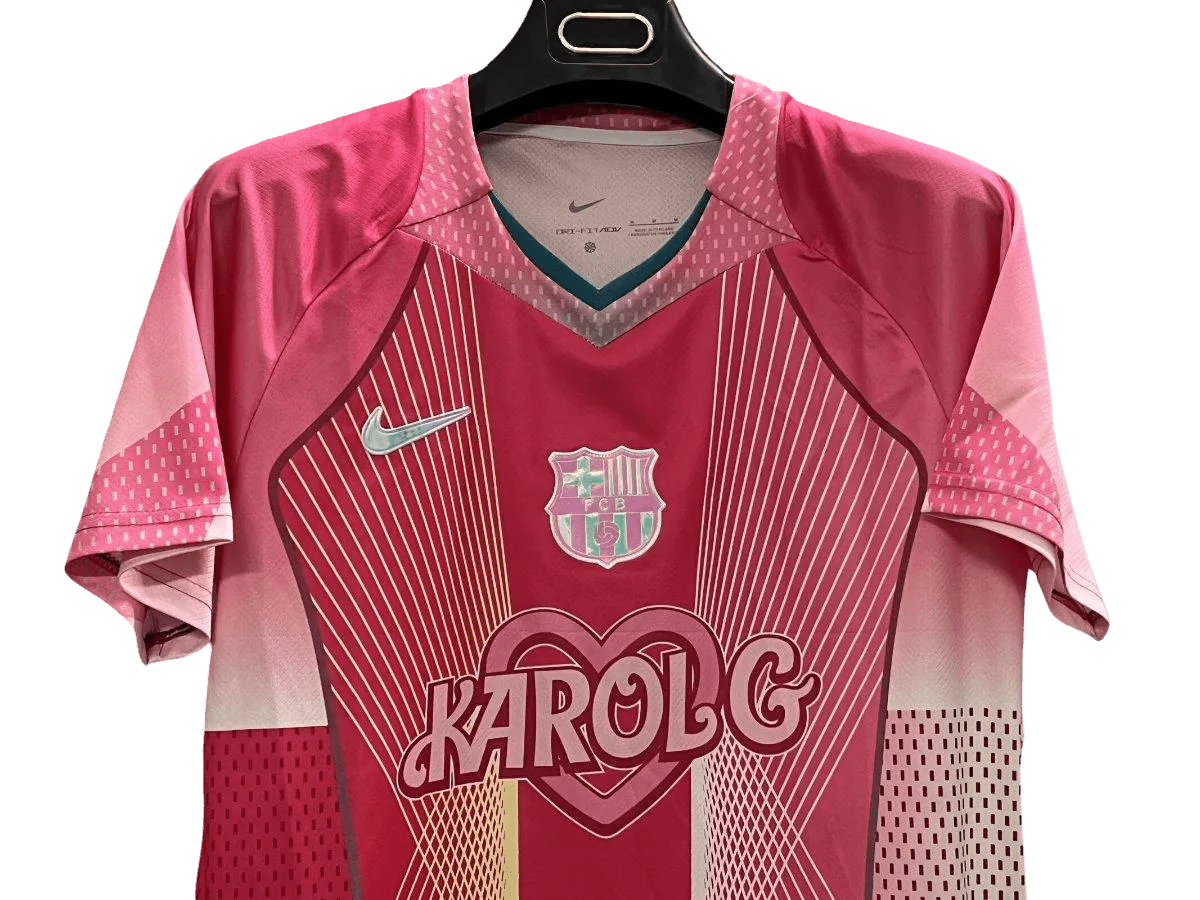Karol G Barcelona - 2025 Pink Limited Edition jersey - LEAKITS