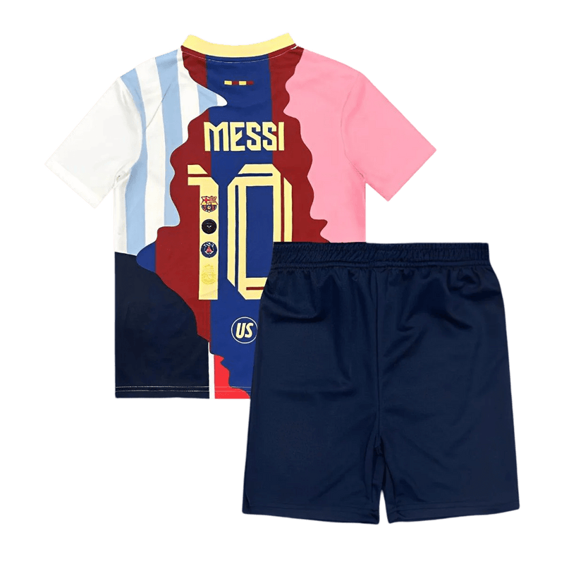 Kids football kits messi all club mix youth newell's barcelona paris saint germain