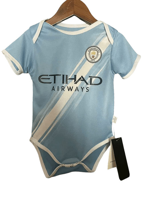 Man City Baby kit - 2025/2026 Home football jersey - LEAKITS