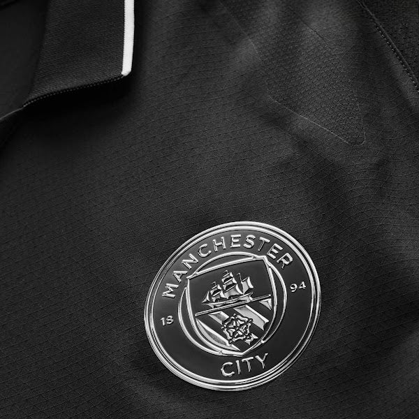 Man city 25 26 away kit fan version stealth black citizens heritage authentic design