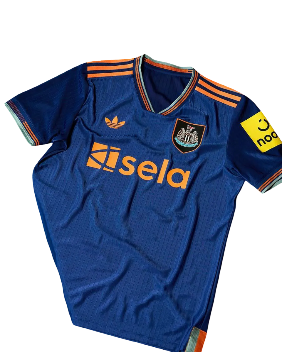 Newcastle united third kit 25/26 blue newcastle jersey collection future