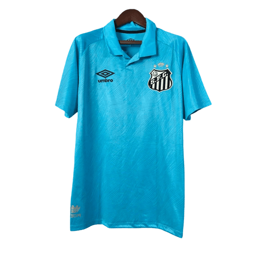 Santos football club jersey 25/26 third blue neymar heritage umbro future season peixe LEAKITS Store