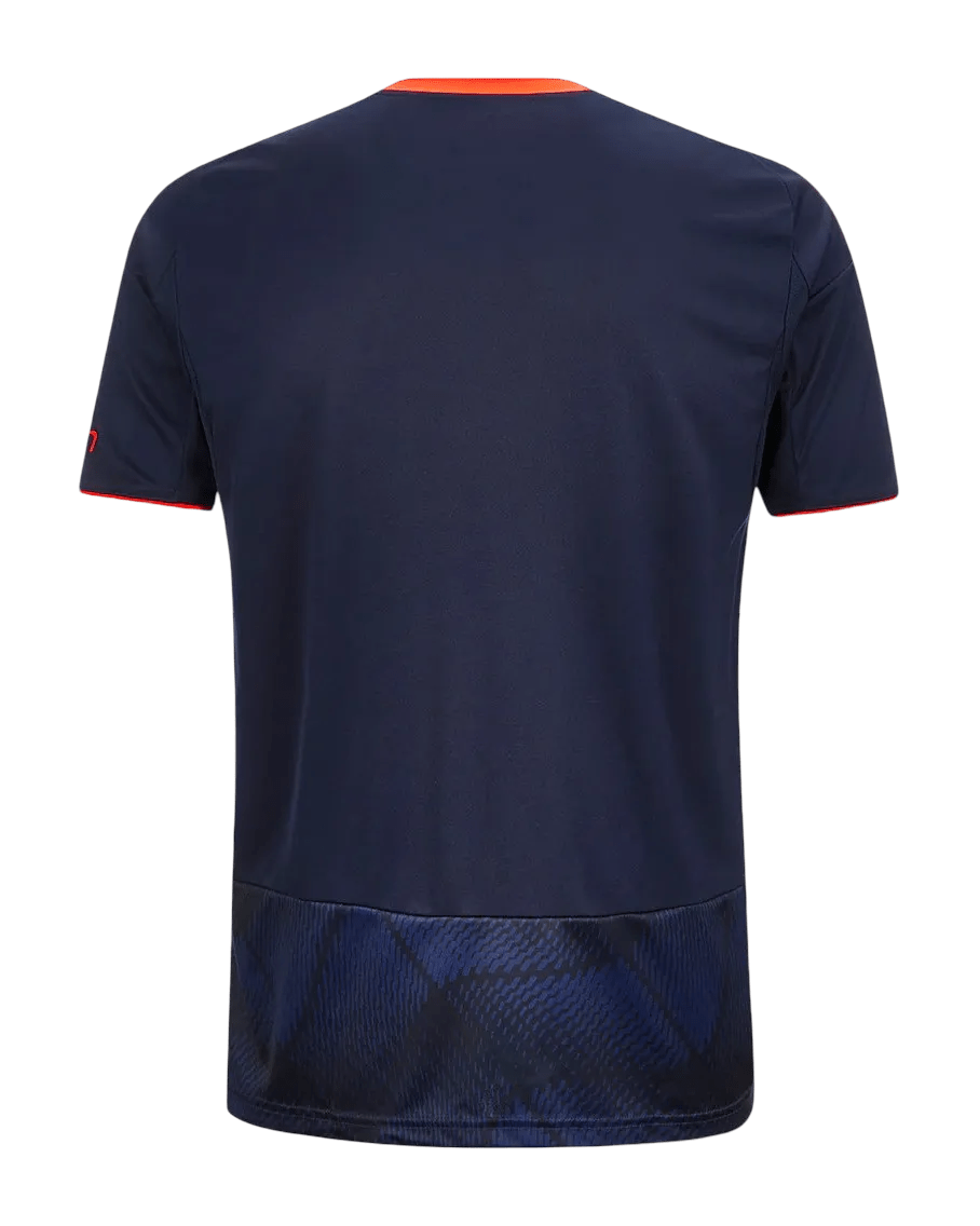 Nottingham forest fc jersey third 25/26 navy red distinctive heritage construction