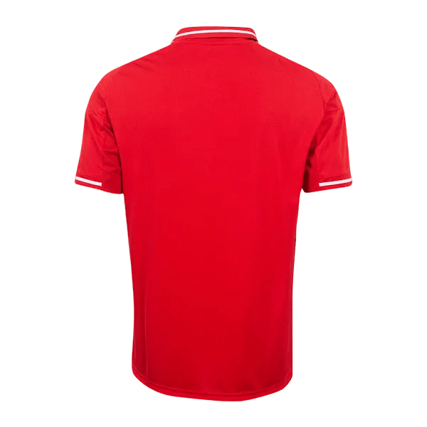 Nottingham forest football shirt home 25/26 red white distinctive heritage design