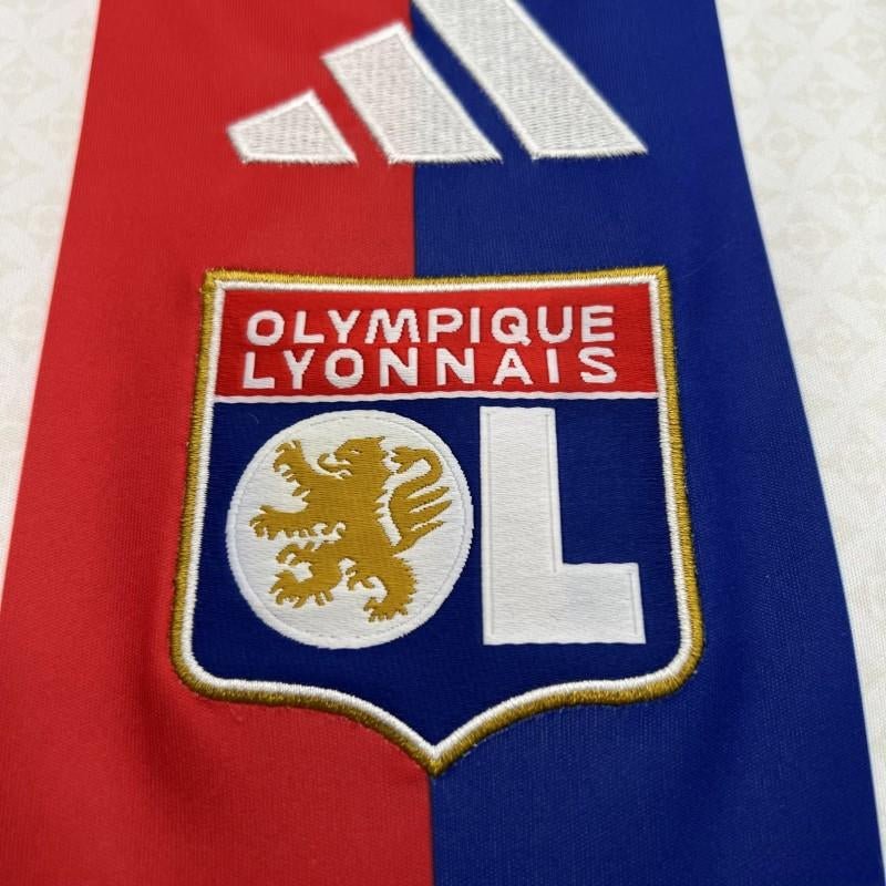 Olympique Lyon kit - 2025/2026 Home Fan version - LEAKITS