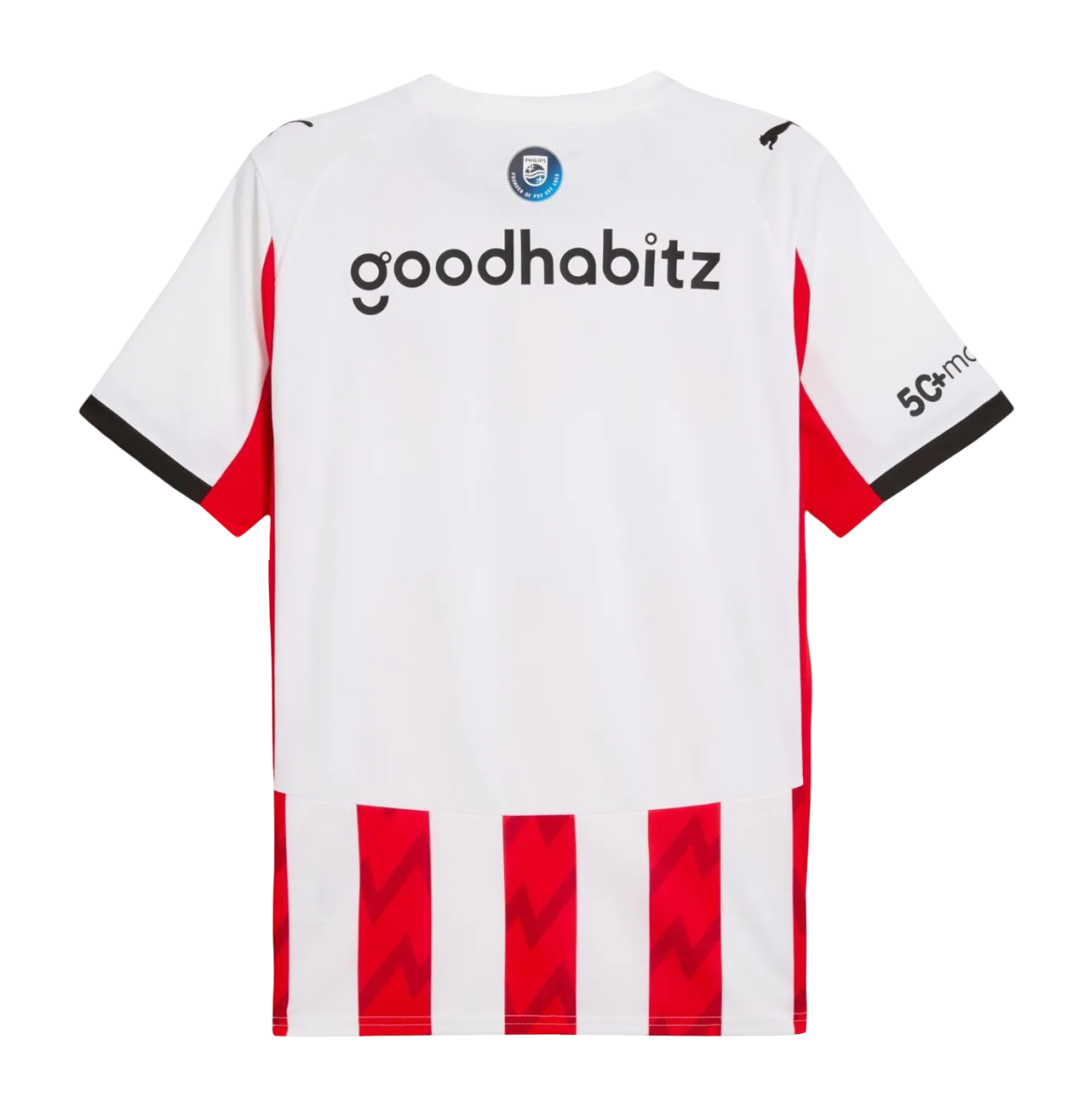 PSV football shirt home fan version 25/26 red white design authentic construction heritage quality