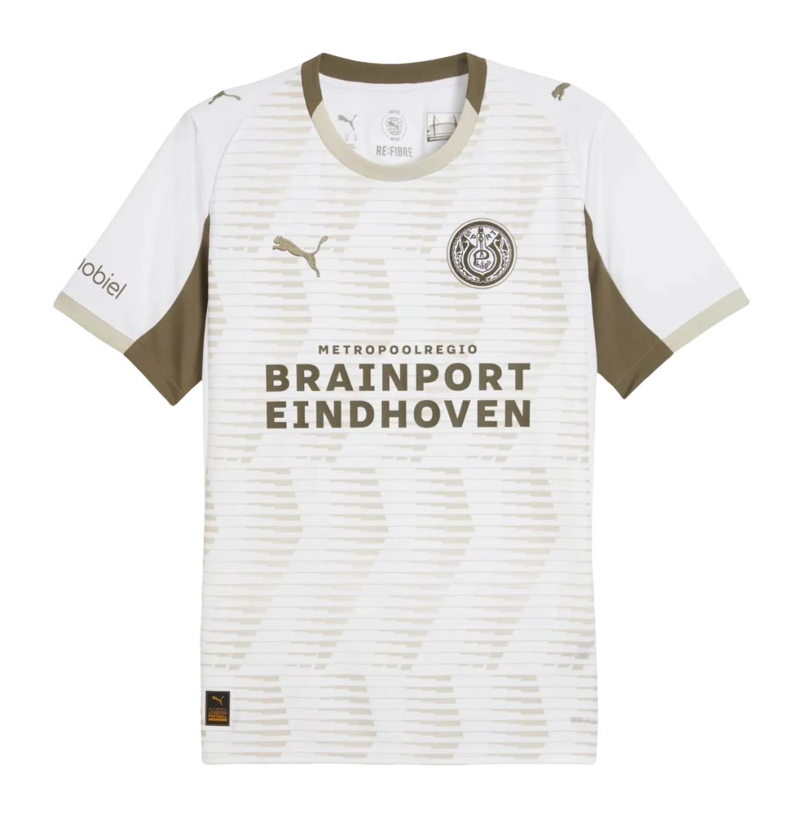 PSV eindhoven kit 25/26 third fan version off white geometric patterns brainport eindhoven innovative eredivisie LEAKITS Store