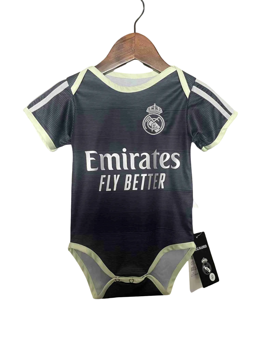 Real Madrid Baby kit - 20252026 Away football jersey - LEAKITS