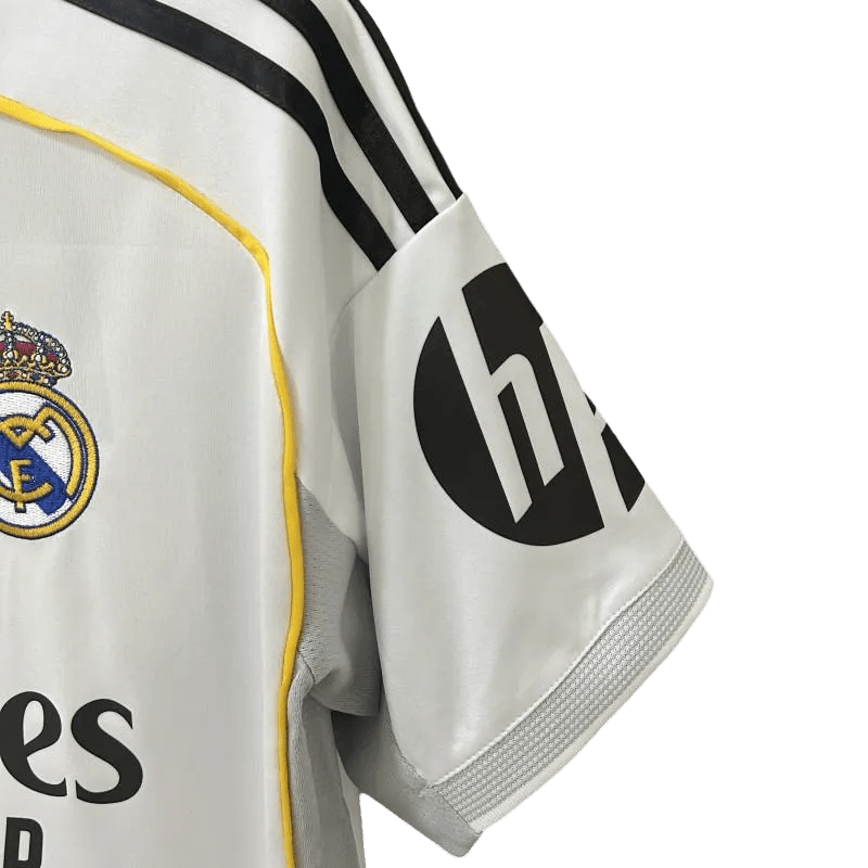 Real madrid 25/26 jersey home white distinctive heritage design