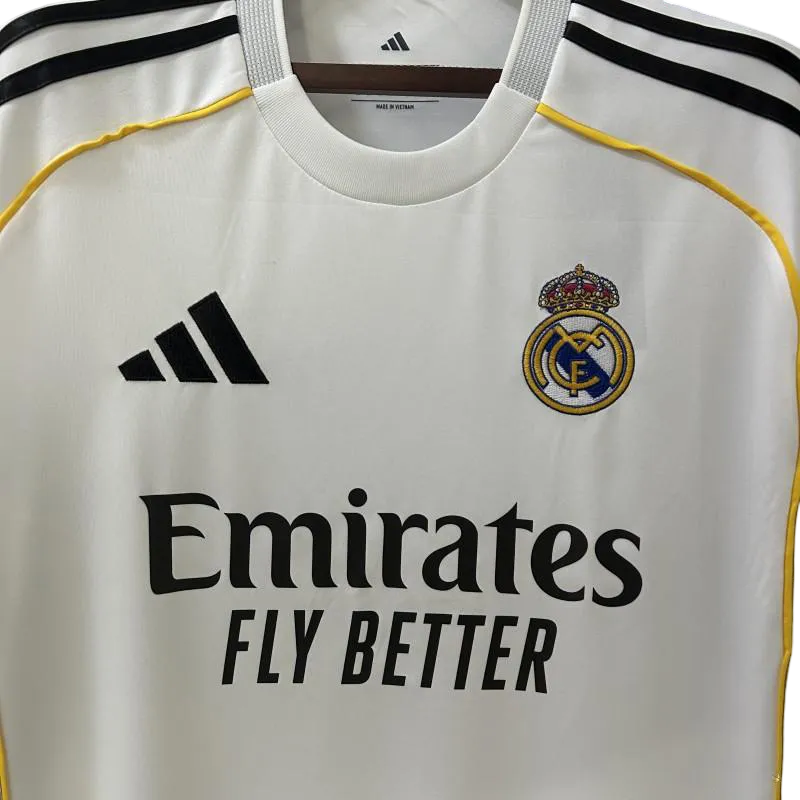 Real Madrid jersey - 2025/2026 Home Fan Version