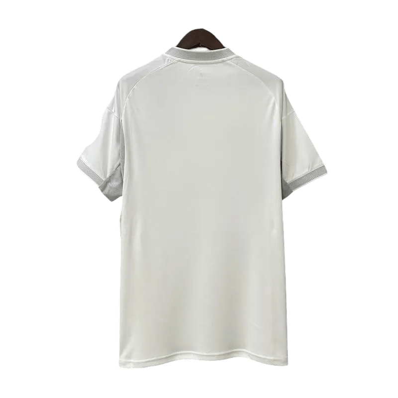 New real madrid jersey 25/26 home white distinctive construction heritage