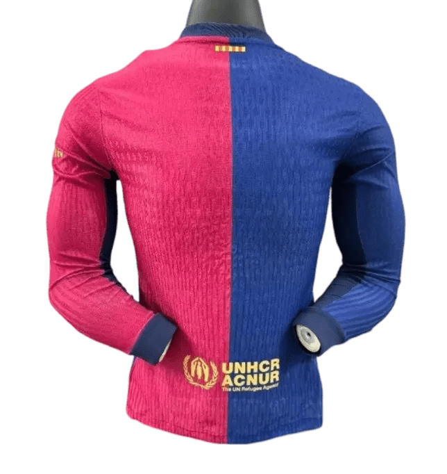 FC barcelona long sleeve jersey 24/25 player version barcelona jerseys collection home