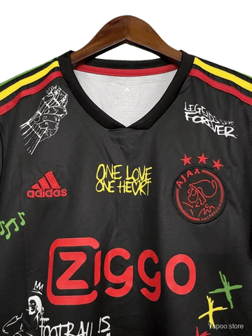 Jersey Maillot Ajax Third 2021 Bob Marley Ajax Shirt Special