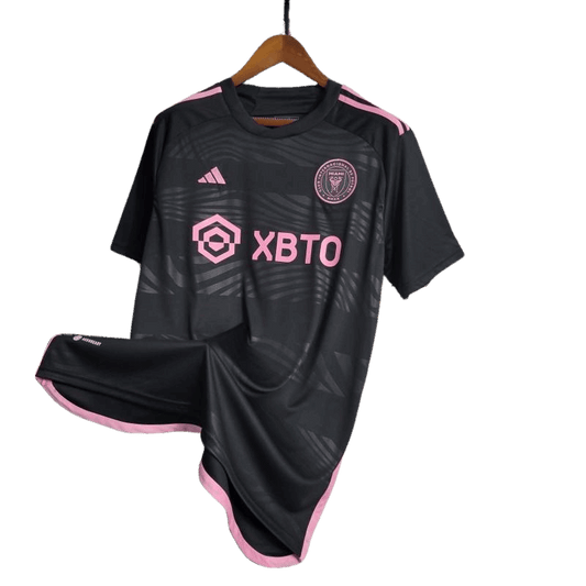 2023/2024 Inter Miami Away Black kit - Fan Version | GoatGears Store - LEAKITS