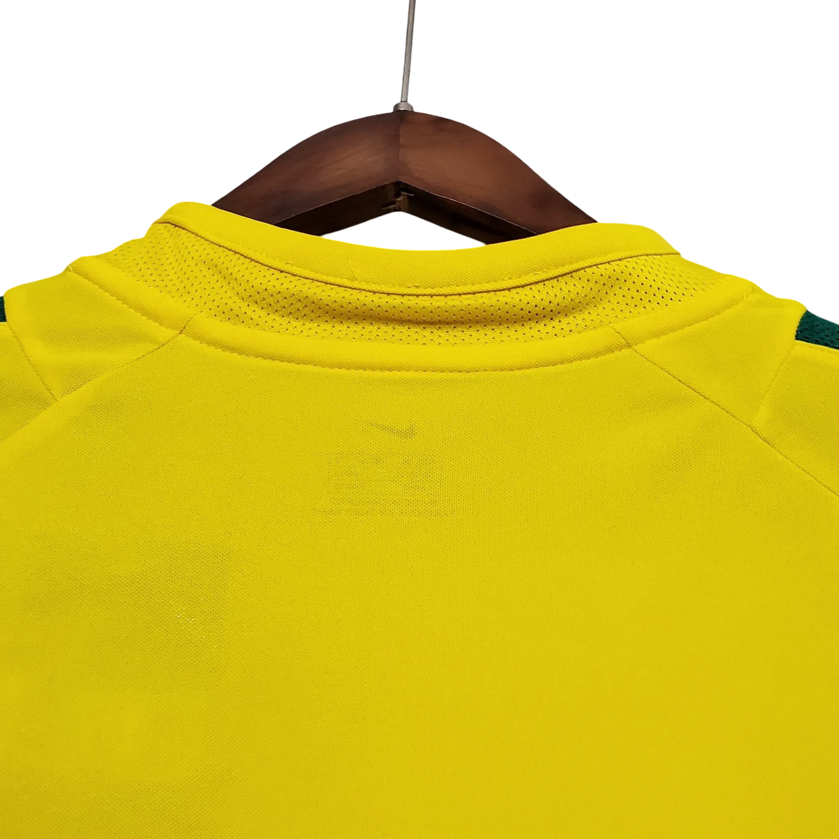 Brazil jersey 2002 home yellow world cup champions ronaldinho era authentic