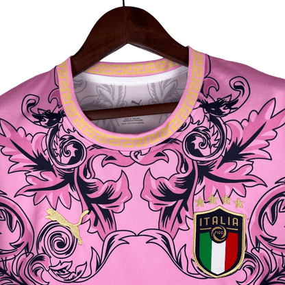Italy versace kit 2024 pink baroque luxury European fashion