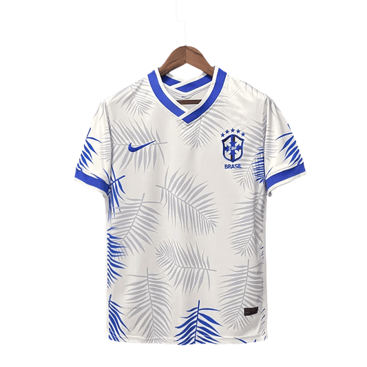 2022 Brazil jersey White - Limited Edition Fan version - LEAKITS