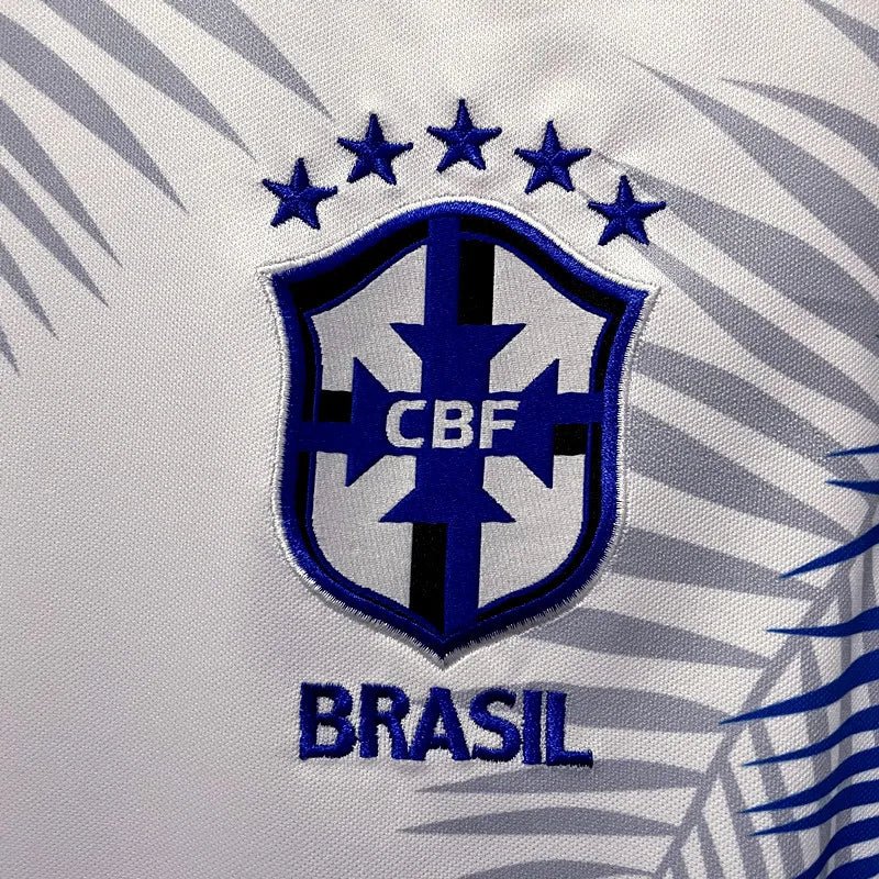 2022 Brazil jersey White - Limited Edition Fan version - LEAKITS