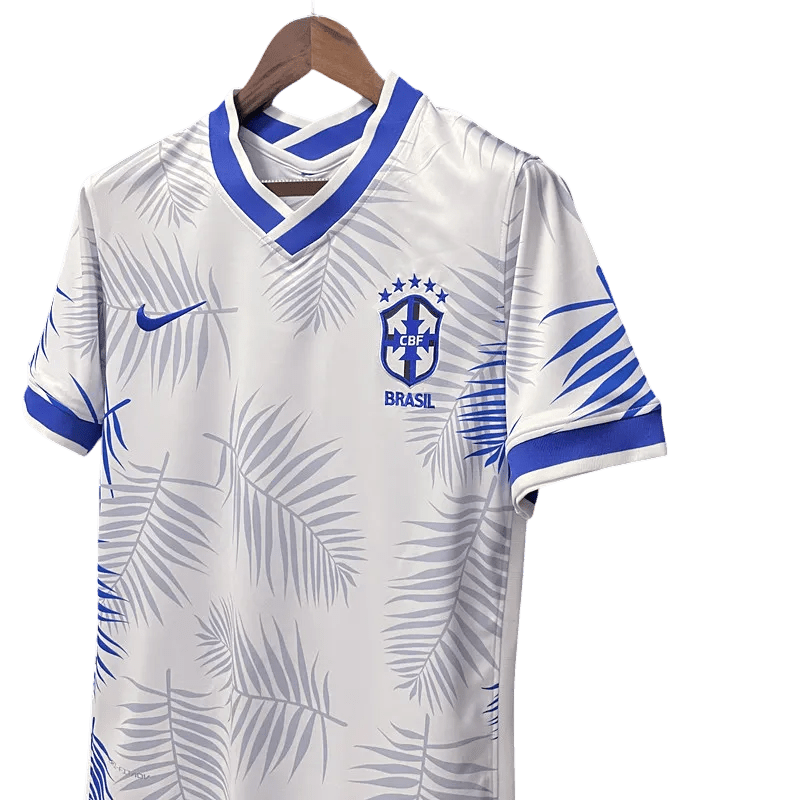 2022 Brazil jersey White - Limited Edition Fan version - LEAKITS
