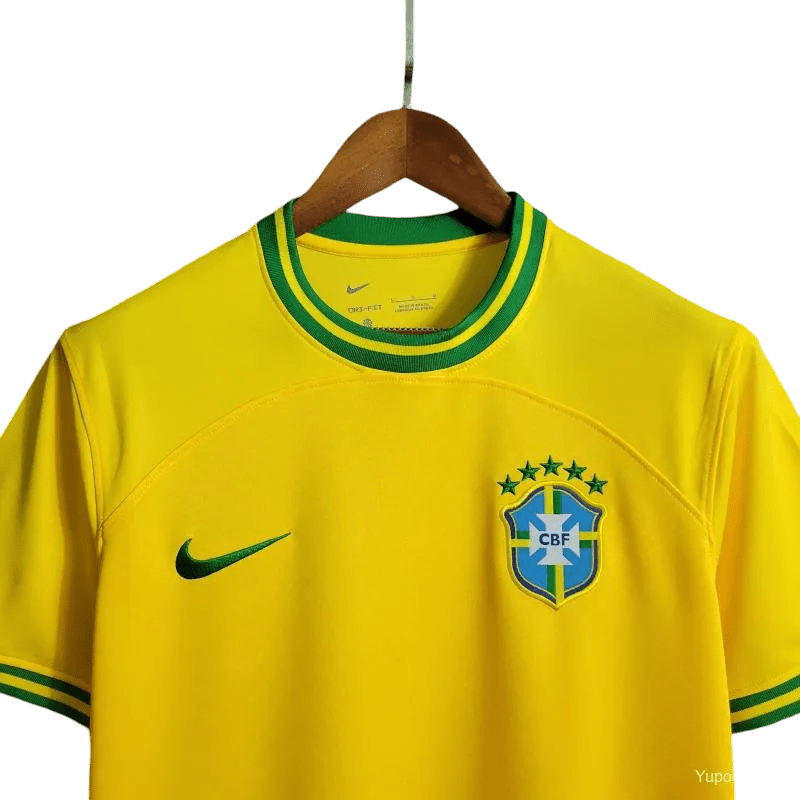 2022 Brazil jersey Yellow Commemorative - Fan version - LEAKITS