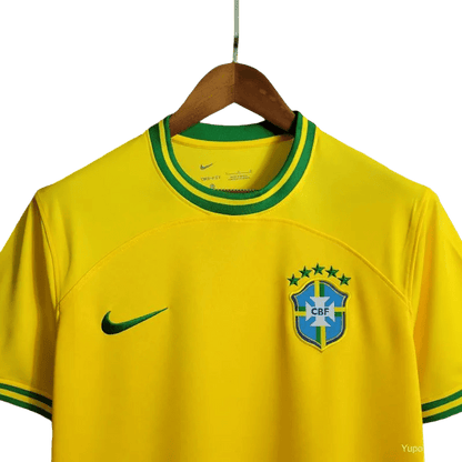 2022 Brazil jersey Yellow Commemorative - Fan version - LEAKITS