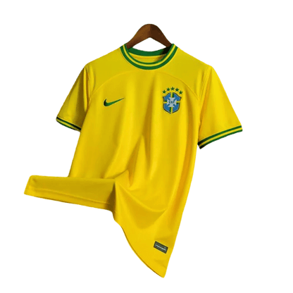 2022 Brazil jersey Yellow Commemorative - Fan version - LEAKITS