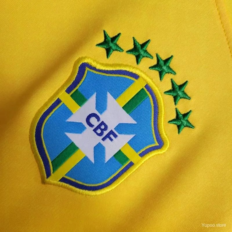 2022 Brazil jersey Yellow Commemorative - Fan version - LEAKITS