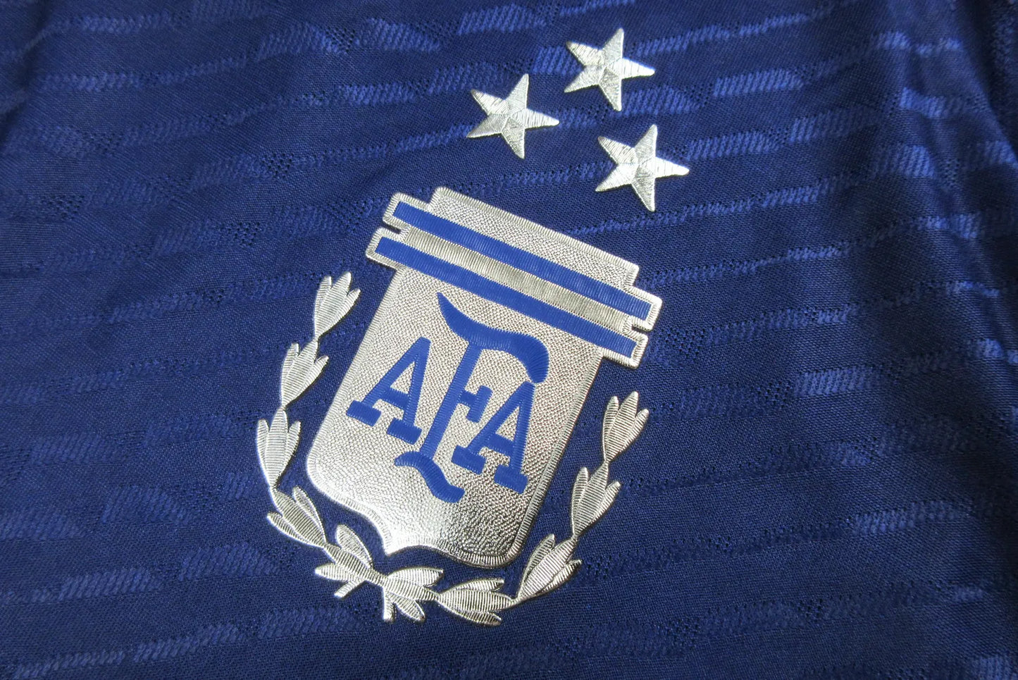 Argentina jersey away 2023 championship blue design world cup triumph authentic construction