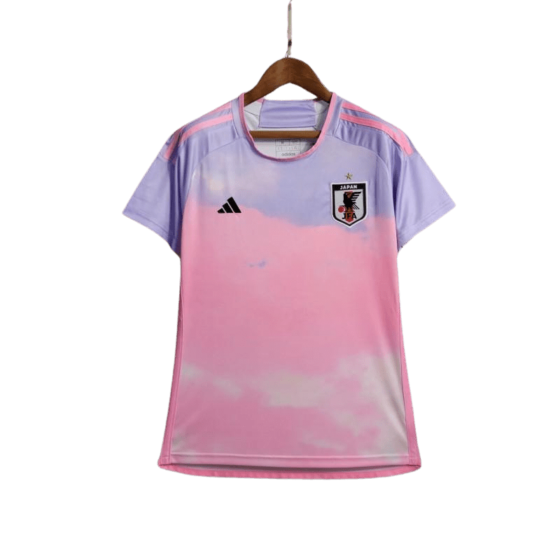 Japan women pink jersey 2023 pink purple gradient Samurai Blue Nadeshiko LEAKITS Store