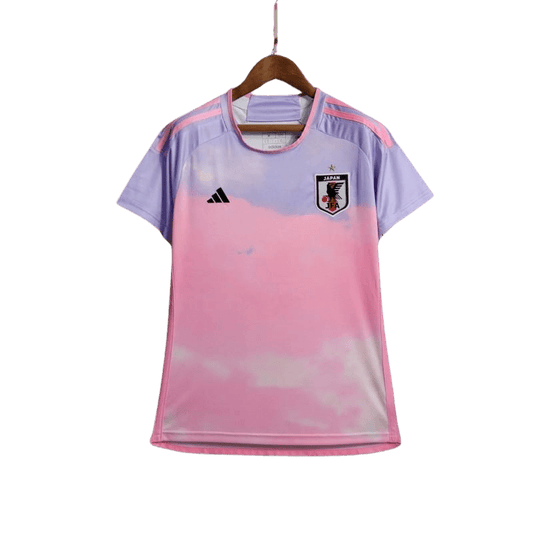 Japan women pink jersey 2023 pink purple gradient Samurai Blue Nadeshiko LEAKITS Store