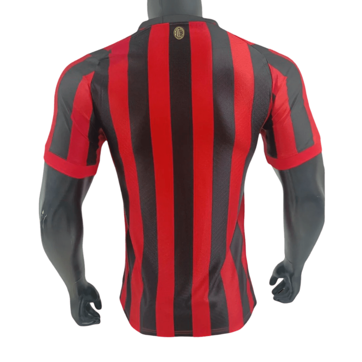 AC milan 125 years jersey player version anniversary classic red black stripes