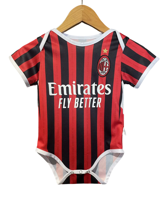 AC Milan 2024/25 Home Baby Football Jersey - LEAKITS