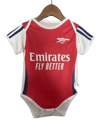 Arsenal 2024/25 Home Arsenal Baby Grow - LEAKITS