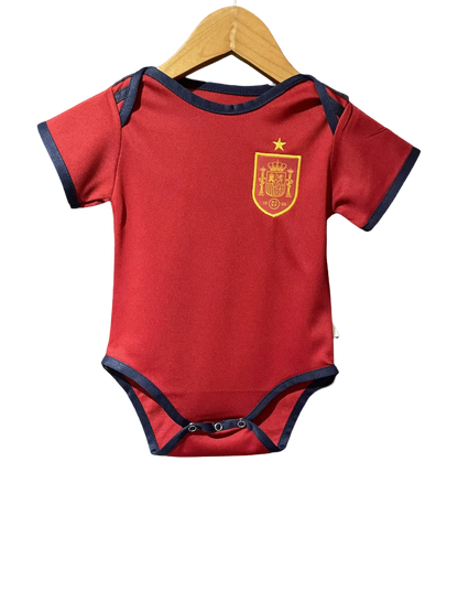 Spain 2024/25 Baby Football Kit Home Red - LEAKITS