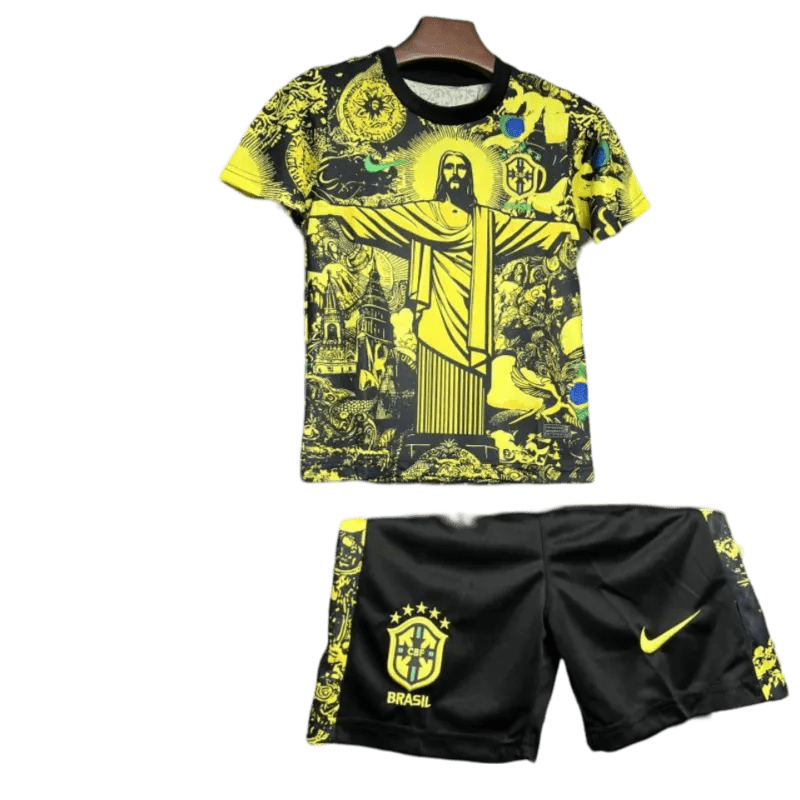 2024/2025 Brazil Christ Kids & Junior kit | GoatGears Store - LEAKITS