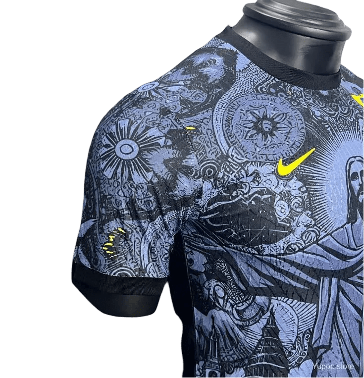 Brazil Christ the Redeemer Kit Blue - Player Version - LEAKITS