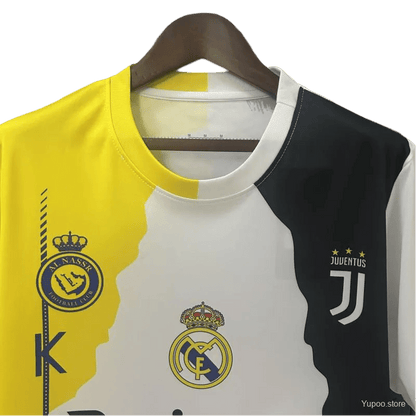 Ronaldo all teams jersey mix design cristiano career tribute collector edition