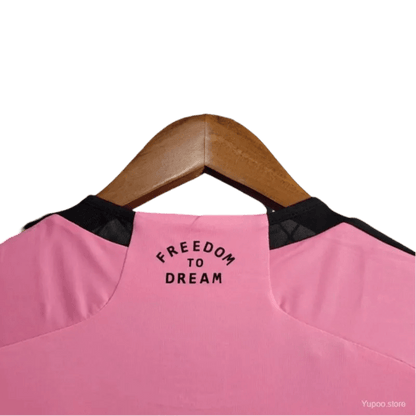 Inter miami women's jersey home 2024 2025 pink black Miami heritage