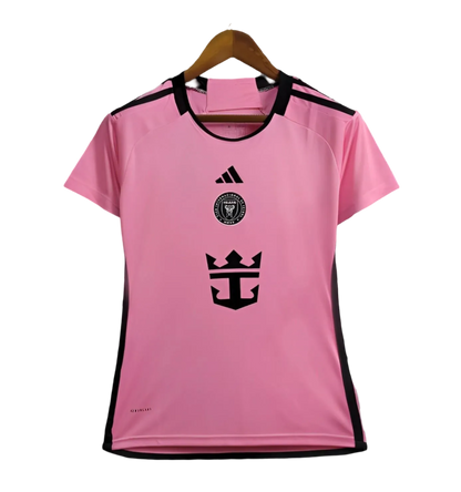 Inter miami women's jersey home 2024 25 pink black trim Vice City women's fit LEAKITS Store