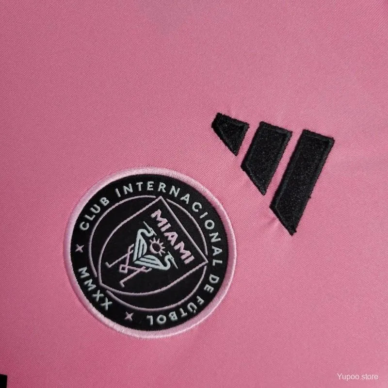 Inter miami women's jersey 2024/25 pink black women's soccer design