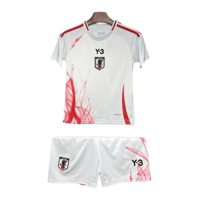 Japan Y3 Kids Kit Away 2024/25 White - LEAKITS